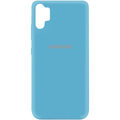 Чохол Silicone Cover My Color Full Protective (A) для Samsung Galaxy Note 10 Plus, Блакитний / Light Blue