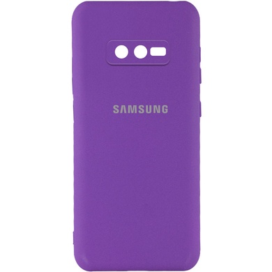 Чохол Silicone Cover My Color Full Camera (A) для Samsung Galaxy S10e, Червоний / Red