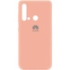 Чехол Silicone Cover My Color Full Protective (A) для Huawei P20 lite (2019) Розовый / Flamingo