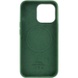 Чохол Silicone case (AAA) full with Magsafe and Animation для Apple iPhone 13 Pro (6.1"), Зеленый / Clover