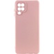 Чехол Silicone Cover Lakshmi Full Camera (AA) для Samsung Galaxy A12 Розовый / Pink