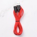 Дата кабель Hoco X21 Plus Silicone MicroUSB Cable (2m) Black / Red
