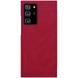 Шкіряний чохол (книга) Nillkin Qin Series для Samsung Galaxy Note 20 Ultra, Червоний