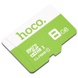 Карта памяти Hoco microSDHC 8GB TF high speed Card Class 10 Салатовый