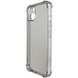 TPU чехол GETMAN Ease logo усиленные углы для Apple iPhone 14 Plus (6.7") Серый (прозрачный)