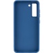 TPU чохол Bonbon Metal Style для Samsung Galaxy S24, Синий / Denim Blue