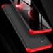 Пластикова накладка GKK LikGus 360 градусів (opp) для Realme 6 Pro, Черный / Красный