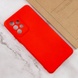 Чехол Silicone Cover Lakshmi Full Camera (A) для Samsung Galaxy A13 4G Красный / Red
