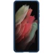 Карбонова накладка Nillkin Camshield (шторка на камеру) для Samsung Galaxy S21 FE, Синій / Blue