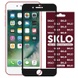 Захисне скло SKLO 3D (full glue) для Apple iPhone 7 plus / 8 plus (5.5 "), Чорний
