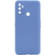 Силіконовий чохол Candy Full Camera для Oppo A53 / A32 / A33, Блакитний / Mist blue