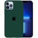 Чохол Silicone Case Full Protective (AA) для Apple iPhone 13 Pro Max (6.7 "), Зелений / Forest green