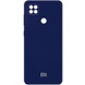 Чохол Silicone Cover Full Camera (AA) для Xiaomi Redmi 10C, Темно-синій / Midnight blue