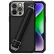 Карбоновая накладка Nillkin Strap Case для Apple iPhone 14 Pro Max (6.7") Black