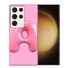 TPU чехол Volume print Samsung Galaxy S23 Ultra, Pink A
