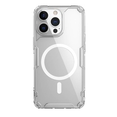 TPU чехол Nillkin Nature Pro Magnetic для Apple iPhone 13 Pro (6.1") Бесцветный (прозрачный)