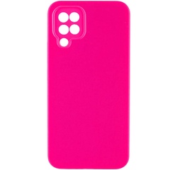 Чехол Silicone Cover Lakshmi Full Camera (AAA) для Samsung Galaxy M33 5G Розовый / Barbie pink