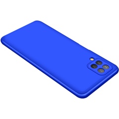 Пластиковая накладка GKK LikGus 360 градусов (opp) для Samsung Galaxy A22 4G / M32 Синий