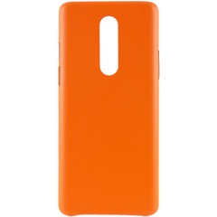 Кожаный чехол AHIMSA PU Leather Case (A) для OnePlus 8 Оранжевый