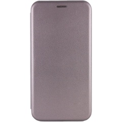 Кожаный чехол (книжка) Classy для Samsung Galaxy A51 Серый