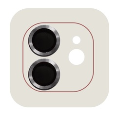Захисне скло Metal Classic на камеру (в упак.) для Apple iPhone 12 / 12 mini / 11, Чорний / Black