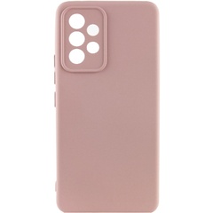 Чохол Silicone Cover Lakshmi Full Camera (AAA) для Samsung Galaxy A53 5G, Рожевий / Pink Sand