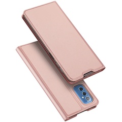 Чехол-книжка Dux Ducis с карманом для визиток для Samsung Galaxy M52 Rose Gold