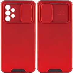 TPU+PC чехол Lens series для Samsung Galaxy A72 4G / A72 5G Красный