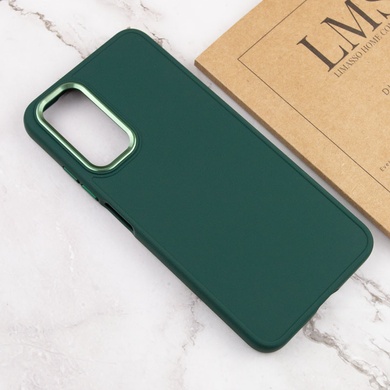 TPU чехол Bonbon Metal Style для Samsung Galaxy A54 5G Зеленый / Army green