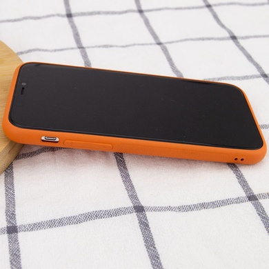 Шкіряний чохол Xshield для Apple iPhone 14 (6.1"), Помаранчевий / Apricot