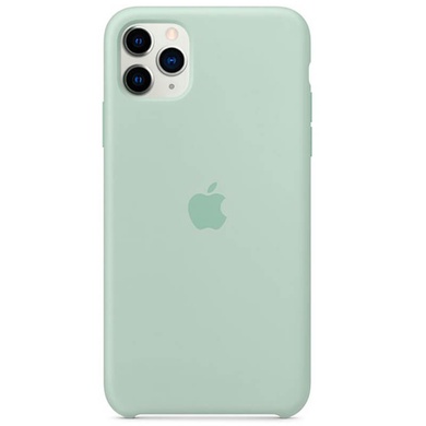 Чехол Silicone case (AAA) для Apple iPhone 11 Pro (5.8") Бирюзовый / Beryl