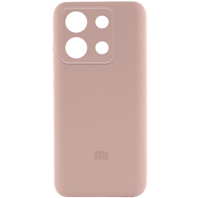 Чохол Silicone Cover Full Camera (AA) для Xiaomi Redmi Note 13 Pro 4G, Рожевий / Pink Sand