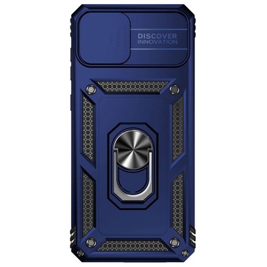 Ударопрочный чехол Camshield Serge Ring для Samsung Galaxy A04e Синий