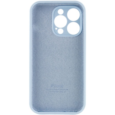 Чохол Silicone Case Full Camera Protective (AA) для Apple iPhone 15 Pro Max (6.7"), Голубой / Sweet Blue