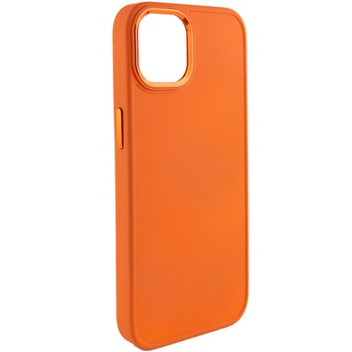 TPU чохол Bonbon Metal Style для Apple iPhone 11 Pro Max (6.5"), Оранжевый / Papaya