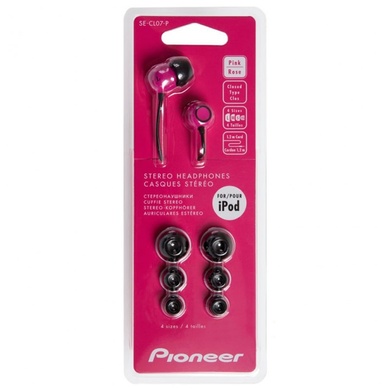 Навушники Pioneer SE-CL07-P, Рожевий