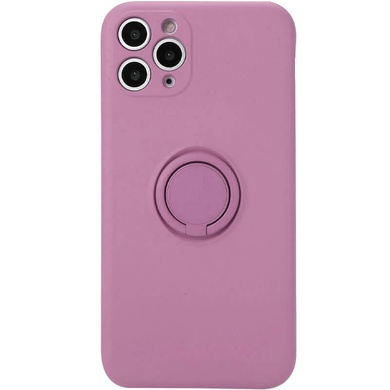 Чохол TPU Candy Ring Full Camera для Oppo A15s / A15, Лиловый / Lilac Pride