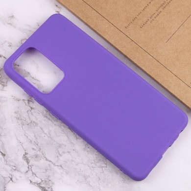 Силіконовий чохол Candy для Xiaomi Redmi Note 11E, Фіолетовий