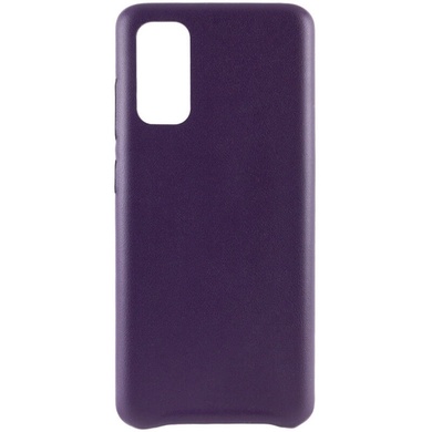 Шкіряний чохол AHIMSA PU Leather Case (A) для Samsung Galaxy S20+, Фіолетовий
