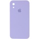 Чехол Silicone Case Square Full Camera Protective (AA) для Apple iPhone XR (6.1") Сиреневый / Dasheen