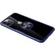 TPU+PC чохол Deen CrystalRing for Magnet (opp) для Apple iPhone 12 Pro Max (6.7 "), Бесцветный / Синий