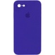 Чохол Silicone Case Square Full Camera Protective (AA) для Apple iPhone 7/8 / SE (2020) (4.7 "), Фіолетовий / Ultra Violet