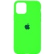 Чехол Silicone Case Full Protective (AA) для Apple iPhone 11 Pro Max (6.5") Салатовый / Neon Green