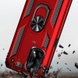 Ударопрочный чехол Serge Ring for Magnet для Oppo A74 4G Красный