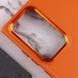 TPU чехол Bonbon Metal Style для Samsung Galaxy S24 Ultra Оранжевый / Papaya