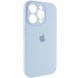 Чехол Silicone Case Full Camera Protective (AA) для Apple iPhone 15 Pro Max (6.7") Голубой / Sweet Blue