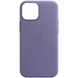 Шкіряний чохол Leather Case (AA Plus) with MagSafe для Apple iPhone 13 Pro Max (6.7"), Wisteria