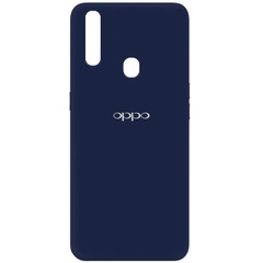 Чехол Silicone Cover My Color Full Protective (A) для Oppo A31 Синий / Midnight blue