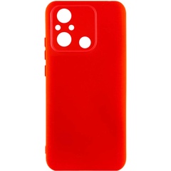 Чехол Silicone Cover Lakshmi Full Camera (AAA) для Xiaomi Redmi 12C Красный / Red