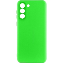 Чехол Silicone Cover Lakshmi Full Camera (A) для Samsung Galaxy S23 FE Салатовый / Neon Green